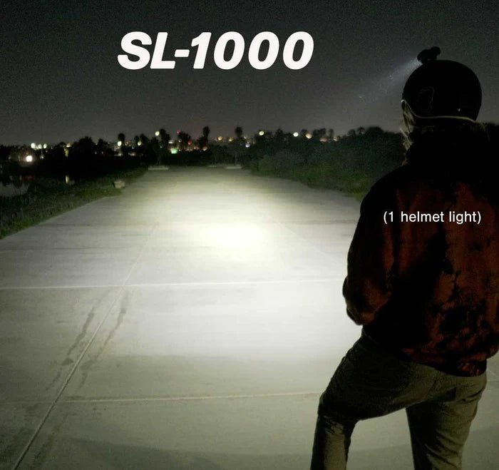 Shredlights SL-1000 Adjustable Helmet Single Pack